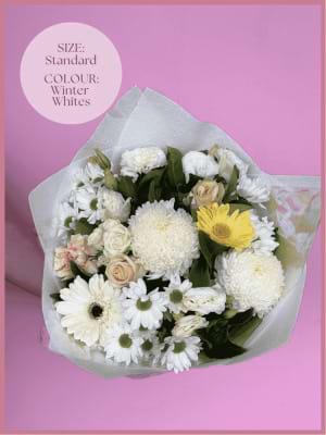 Merry & Bright Bouquet Standard Winter Whites
