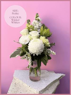 Jolly Posy Jar Petite Winter Whites