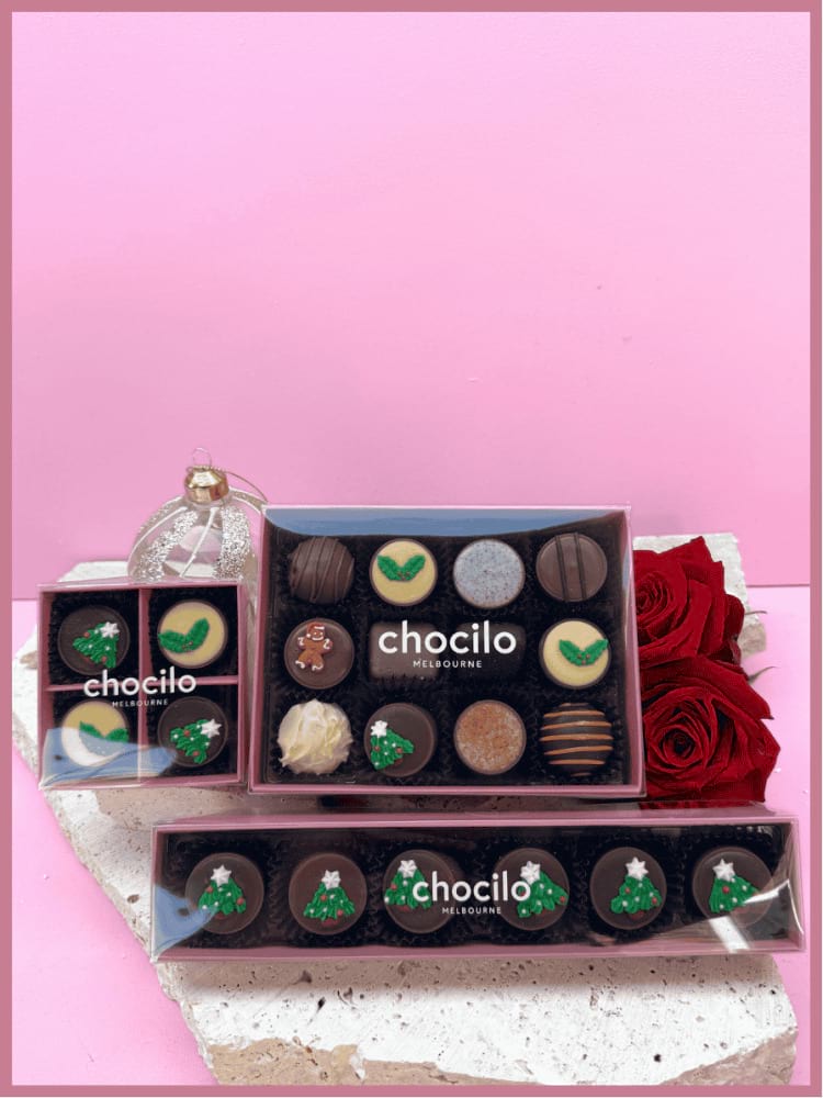 Christmas Chocolate Gift Boxes by Chocilo 