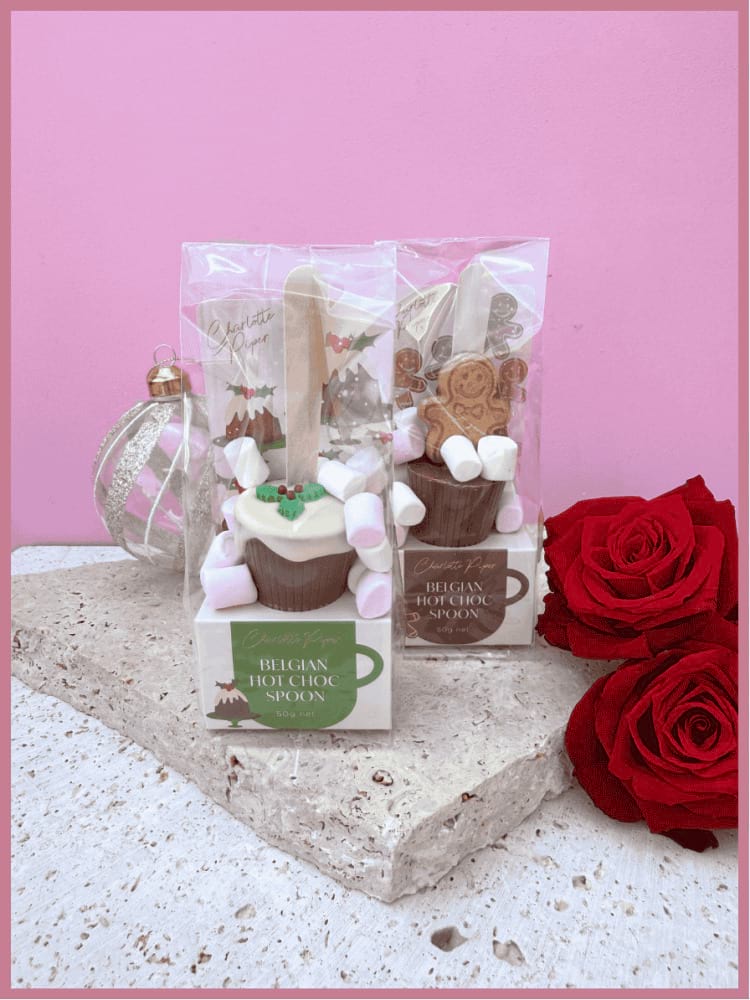 Hot Chocolate Christmas Spoons 